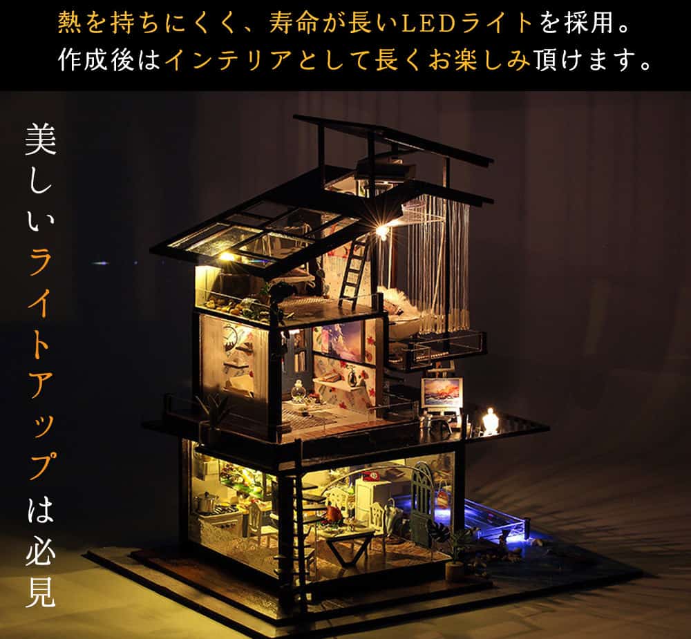 1/24 ドールハウス ミニチュア 手作りキット セット バレンシア海岸の