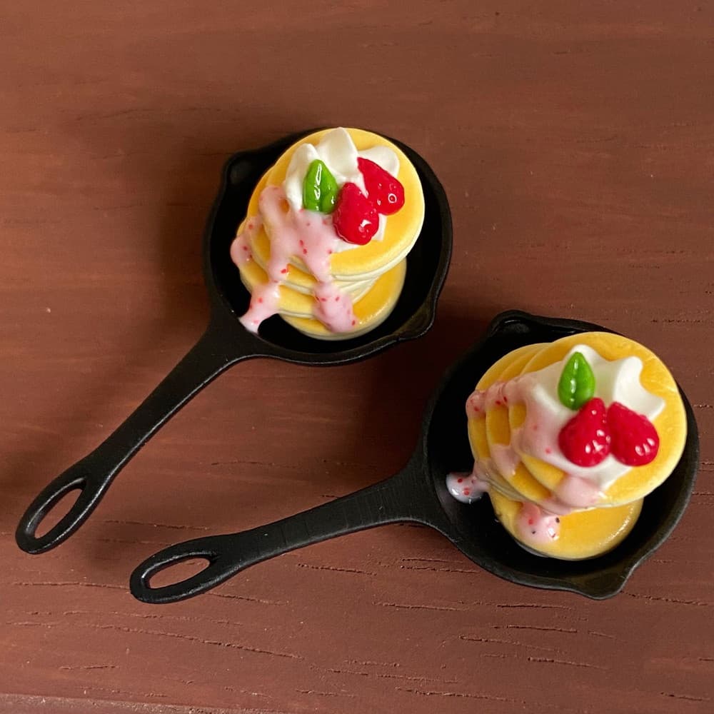 ミニチュア1/6 スケール ケーキ スイーツ パンケーキ フィギュア