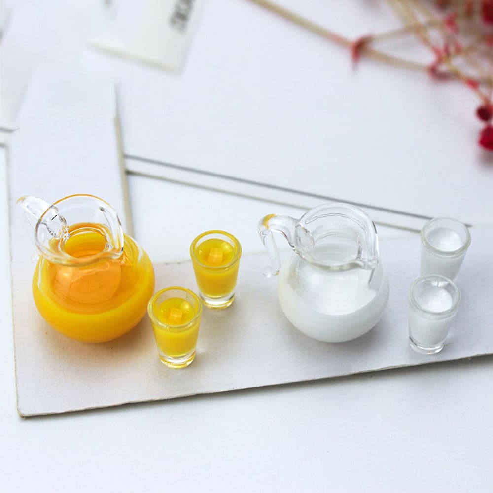 レトロ　ミニチュア　食器　グラス　コップ　チョコレート　ジュース　ドールハウス Amazon.co.jp: PAVIKE ミニチュアカップ ミニチュア カップ
