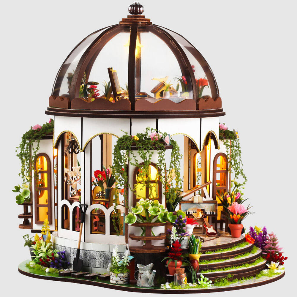 ドールハウス ミニチュア 手作りキット セット 英語説明書 1/24