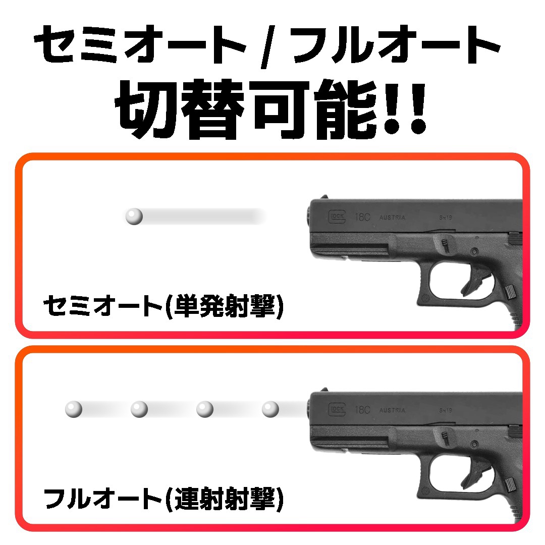 TOKYO MARUI（東京マルイ） グロック18C 18歳以上用 電動ハンドガン