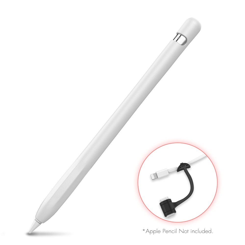 Apple Pencil 第1世代 ケース カバー 一体型 高品質シリコン キャップ 紛失防止 転がり防止 グリップ 滑り止め かわいい おしゃれ ipad ペンシルケース AHAStyle｜mokku-shop｜07