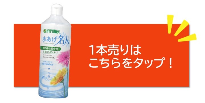 ハイポネックス 水あげ名人 600ml 2本セット 切り花 仏花 榊