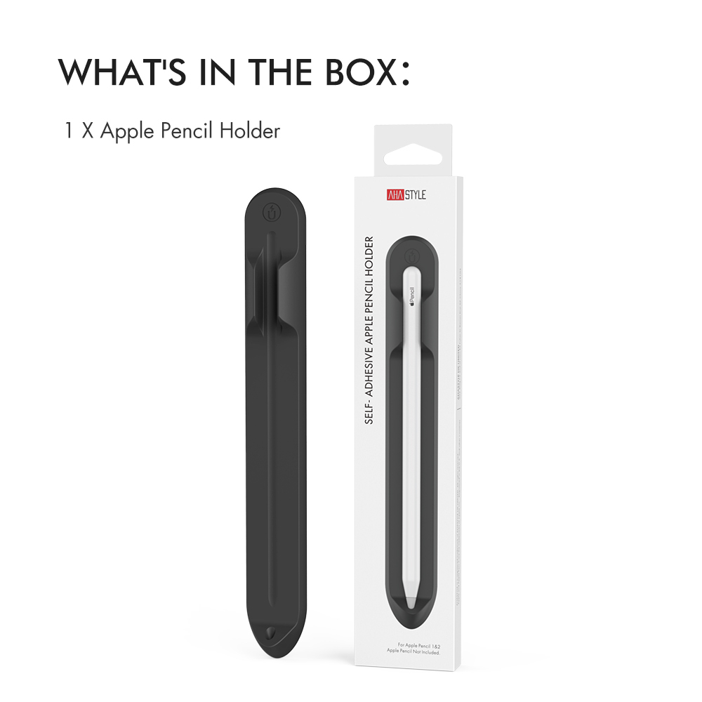 Apple Pencil ホルダー 第1世代 第2世代 ケース カバー 保護 アップルペンシル  磁石でくっつく iPad 張り直せる 紛失防止 おしゃれ AHAStyle｜mokku-shop｜03