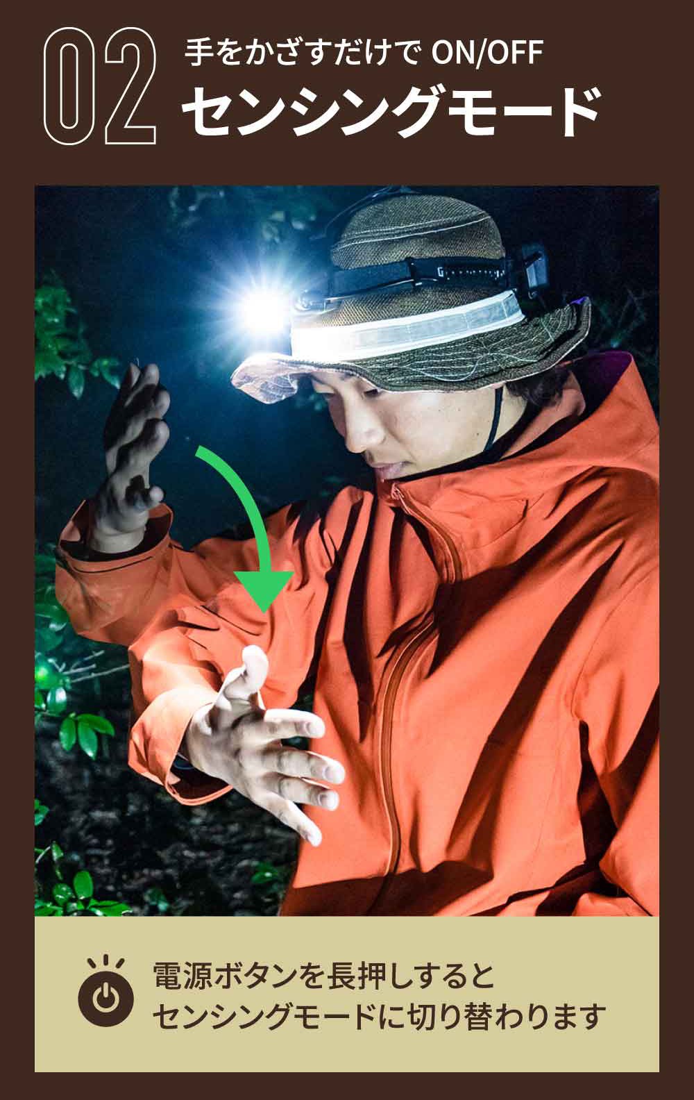 ヘッドライト 充電式 超強力 LED ヘッドランプ 釣り 登山 最強ルーメン アウトドア キャンプ 登山 LEDヘッドライト 明るい｜moko2｜09