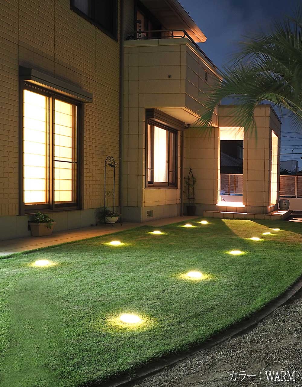 ソーラーライト ガーデンライト 屋外 防水 庭 LED センサーライト 