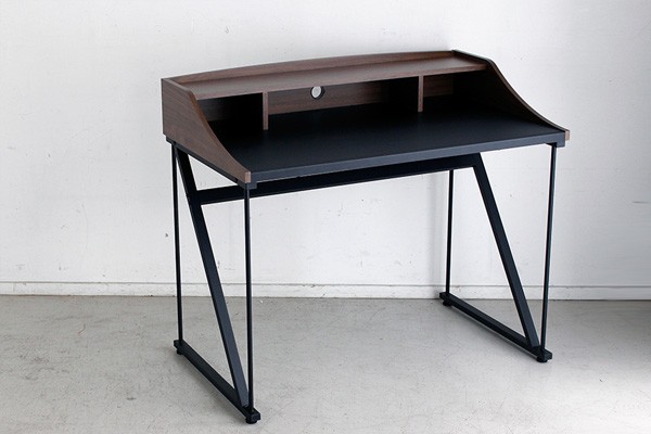 デスク 机 パソコンデスク レザー Z Leather desk PCデスク : 大川家具