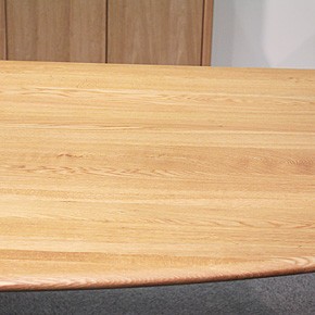 クローバー 変形 ダイニングテーブル 1500（※テーブルのみ） :modt1017-t:大川家具 MOKU MOKU - 通販