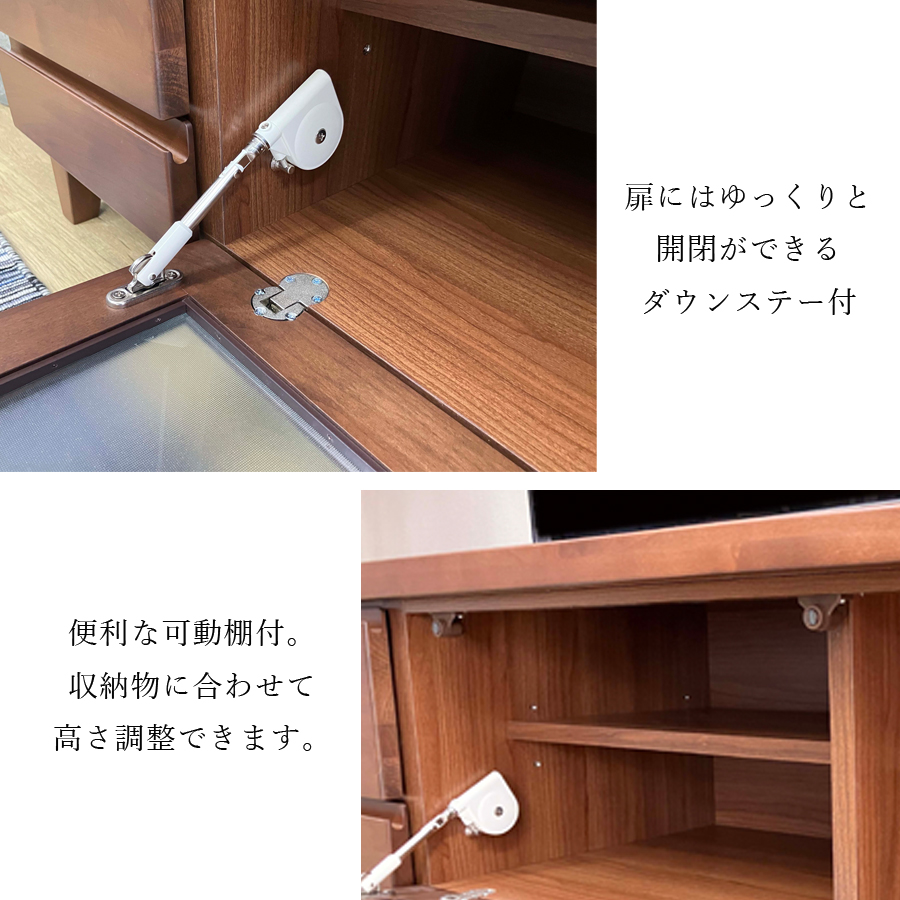 テレビ台　KEYUCA タビーTVボード120（ウォールナット）　直接引き取りでお願いします。 テレビ台 テレビボード ウォールナット タモ 天然木 120 TVB｜家具の