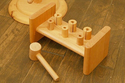 木のおもちゃ ハンマートイ 飛鳥工房 大川家具 : 大川家具 MOKU