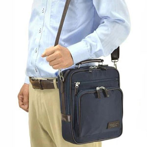 レトロオープンポケット ダレスボストンバッグ 国産合皮 アンティーク