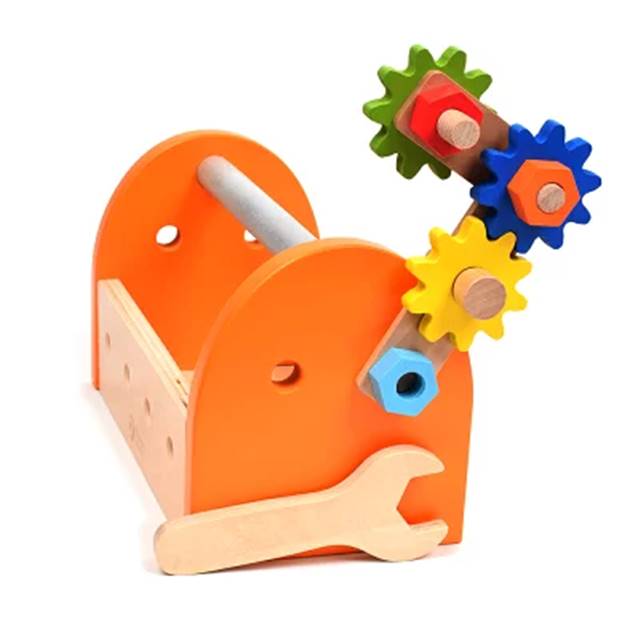 大工さんごっこ 木のおもちゃ 工具セット スモールカーペンターセット