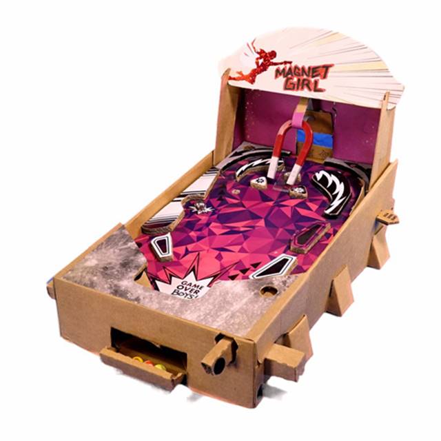 工作キット 小学生 低学年 高学年 夏休み ピンボール 段ボール 手作り