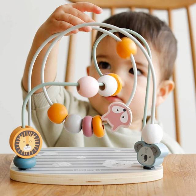 ルーピング おもちゃ ビーズコースター 知育玩具 1歳半 2歳 ポーラー