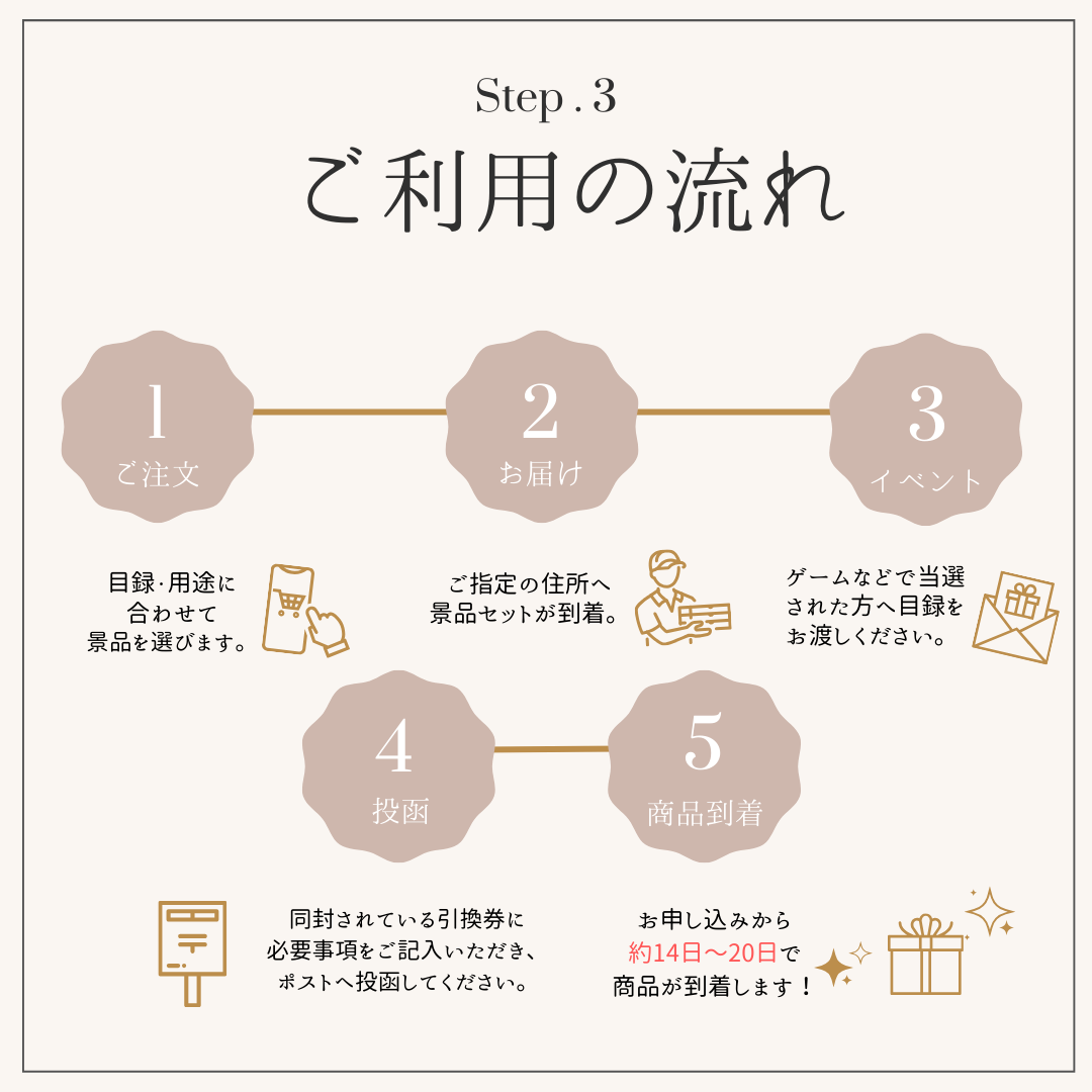 卵 景品 目録 花井養鶏 直送 新鮮卵3種食べ比べ(名古屋コーチン他) 27個 単品 A4パネル 結婚式 披露宴 |  | 03
