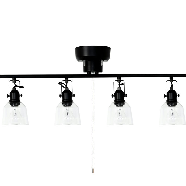 シーリングライト おしゃれ 4灯 6畳 8畳 ガラス ホワイト 天井照明