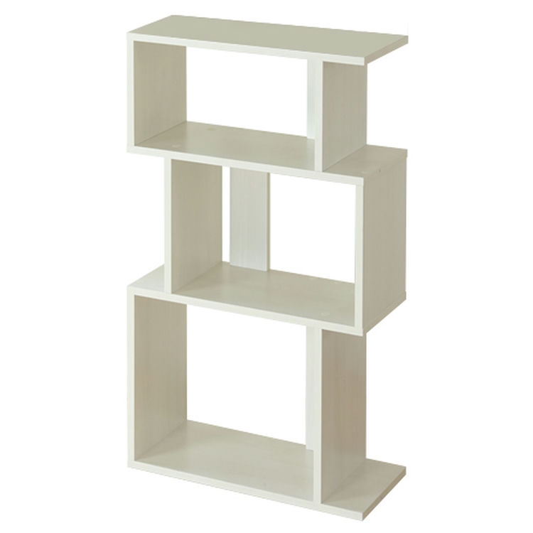 S字 ディスプレイラック 3段 幅60cm S字ラック オープンシェルフ