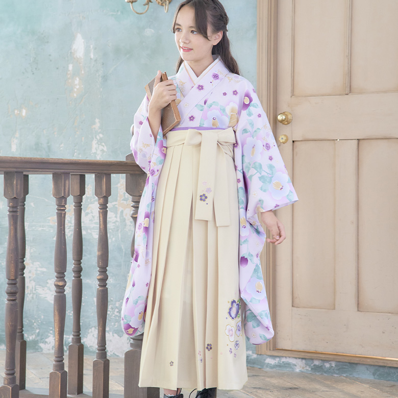 袴 小学校卒業式 セット 小学生 女子 150 160 cm 着物/半襟付き