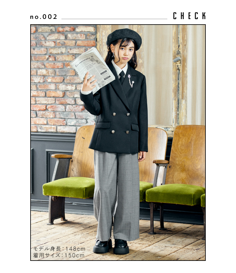 arisana（アリサナ） 卒業式 パンツスーツ 女の子 小学校 女子 卒服