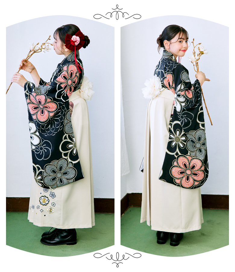 arisana（アリサナ） 袴セット 袴 小学校卒業式 小学生 卒業式 「簡単