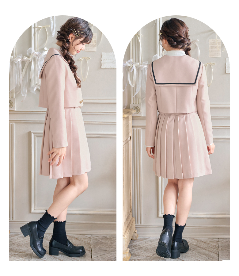 【美品】卒服　卒業式　発表会　女の子　アリサナ　ベージュ　150 4点セット arisana（アリサナ） 卒業式 小学校 女子 卒服 小学生 「arisana
