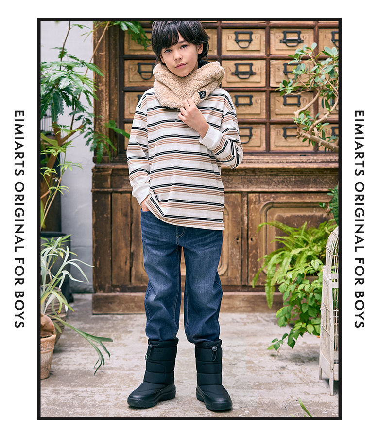スノーブーツ スノーシューズ キッズ 男の子 ...の詳細画像5