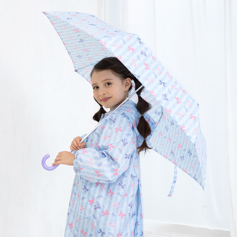 傘 子供 女の子 折りたたみ傘 子供用 簡単 キッズ 55cm 3段 小学生 小学校 雨具 ジュニア...