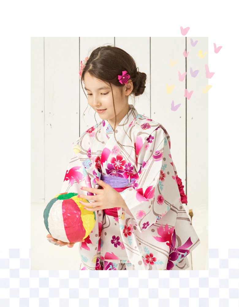 浴衣 髪飾り 子供 女の子 コサージュ スリー...の詳細画像4
