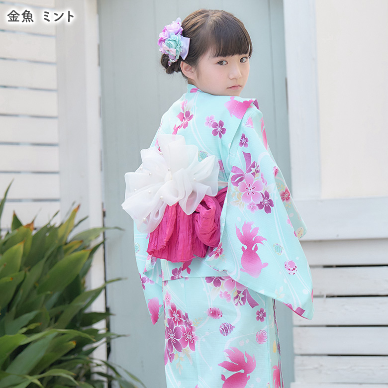 爆買いしたい arisana 浴衣 子供 キッズ セパレート 浴衣ワンピース 女の子 着物・浴衣