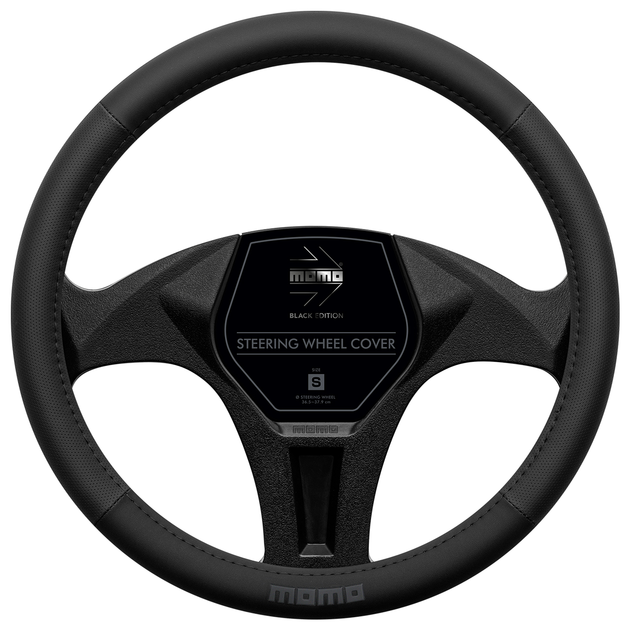 EASY イージー MOMO BLACK EDITION モモ ハンドルカバー ステアリングカバー ITALY イタリア ミラノ
