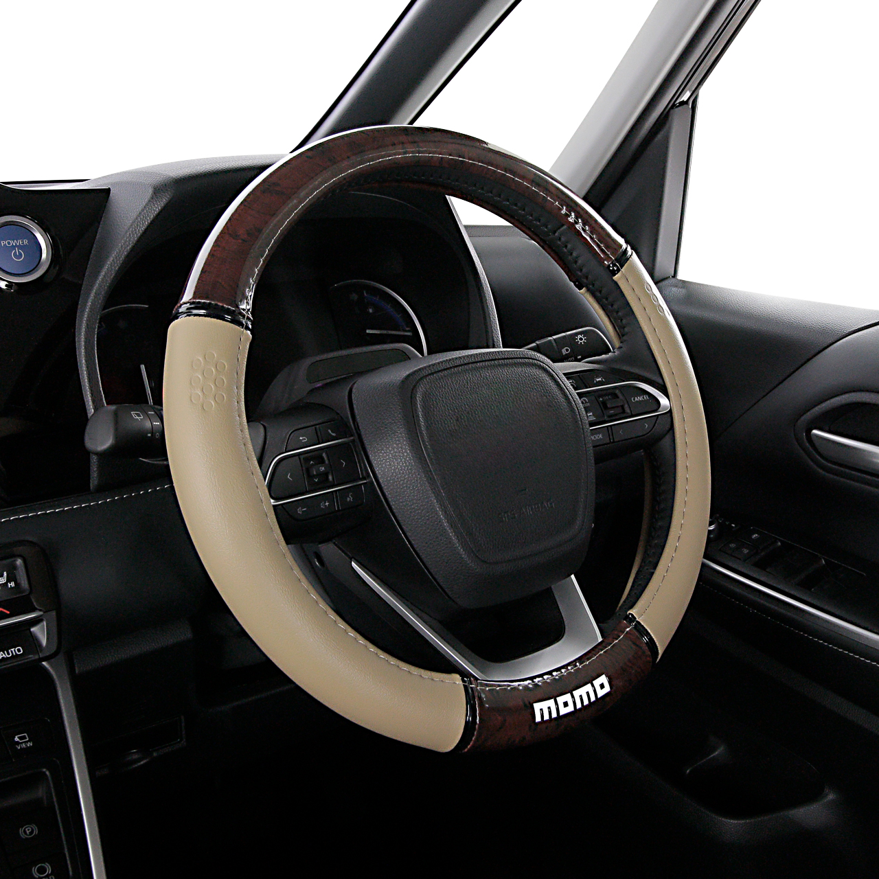 MOMO LUXURY WOOD ラグジュアリーウッド モモ ハンドルカバー