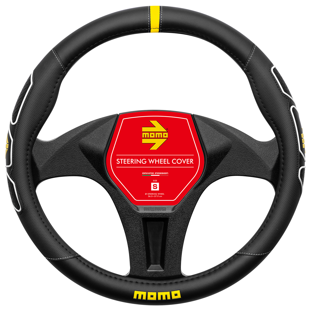 MOMO ステアリング ハンドル 1991年 当時物 4スポーク