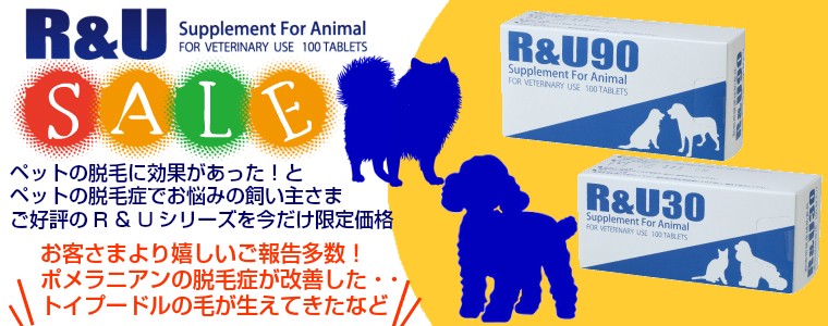 超格安一点 犬猫用 R U30 100粒