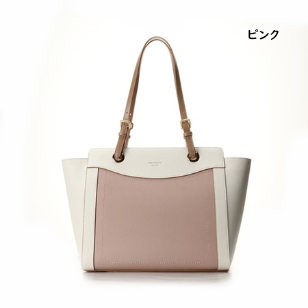 サマンサタバサ &amp;chouette トートバッグ バイカラーA4トートバッグ