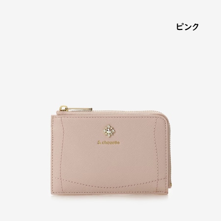 サマンサタバサ &chouette 財布 ビジュー付きフラグメントケース｜momoco-01｜02
