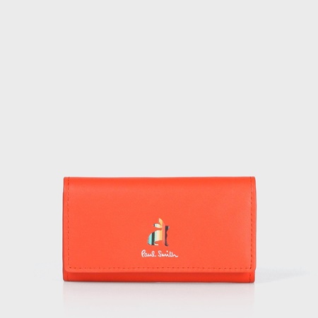 Paul Smith ポールスミス キーケース マーケトリーストライプ