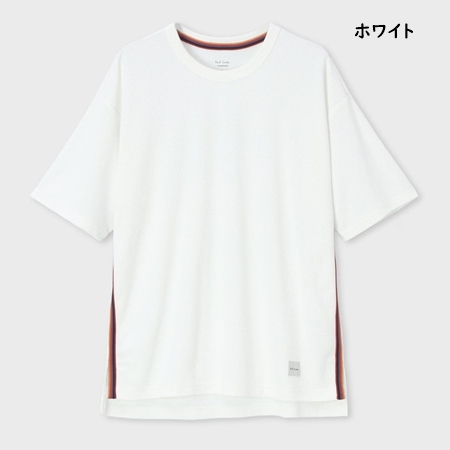 ポールスミス Paul Smith Tシャツ 半袖 シャツ アーティストストライプテープ メッシュ｜momoco-01｜04