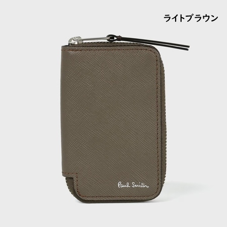 Amazon | [ポールスミス] キーケース 4連 メンズ レザー
