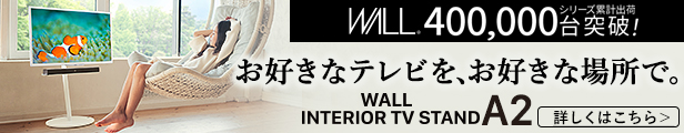 WALLインテリアテレビスタンドA2 ロータイプ