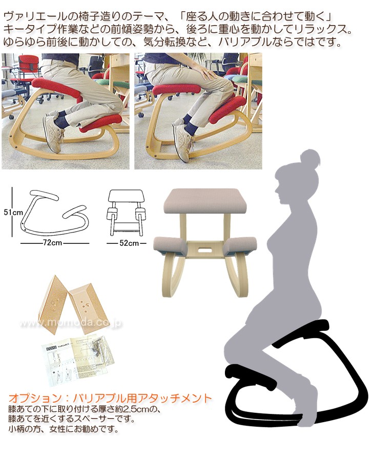 STOKKE ストッケ VARIER ヴァリエール バランスチェア 姿勢矯正