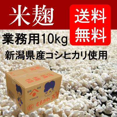 【送料無料】業務用 米麹 10kg 生麹 冷凍 ダンボール入り