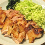 肉の漬け焼き
