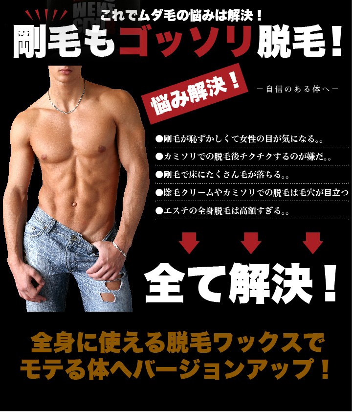 ブラジリアンワックスセット