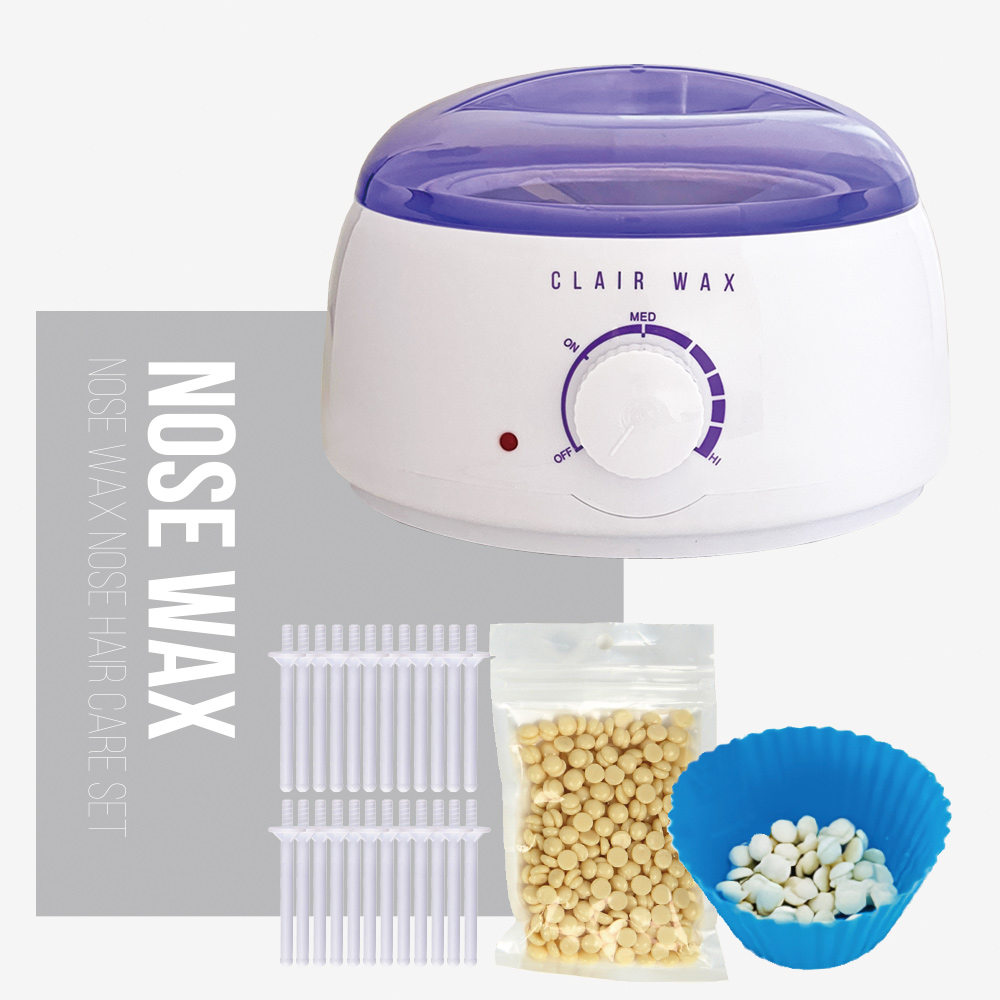 clair ブラジリアンワックス 鼻毛ワックス Nose wax setウォーマー付