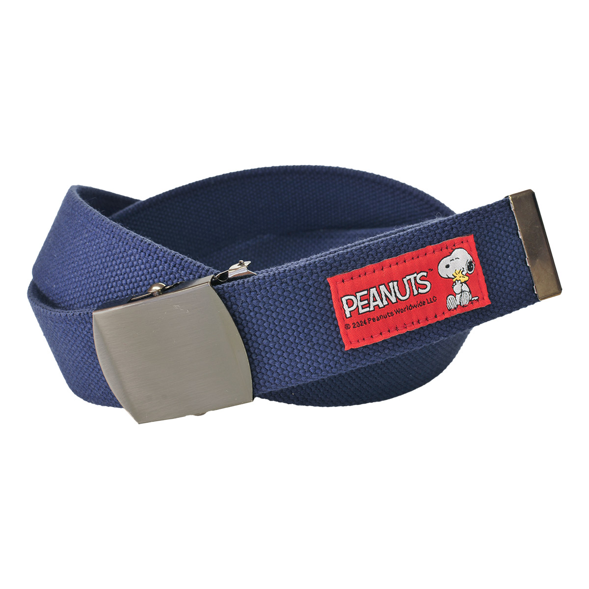 PEANUTS スヌーピーデザイン ガチャベルト クロニッケルめっき40mm