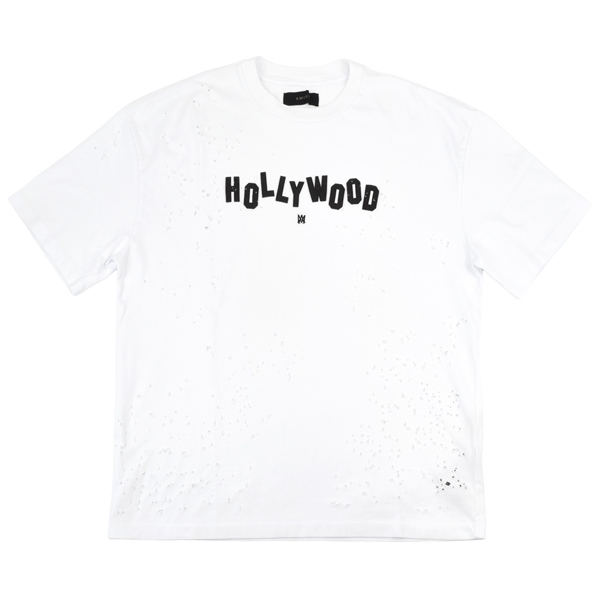 AMIRI アミリ HOLLYWOOD SHOTGUN TEE/ショットガン風 ダメージ