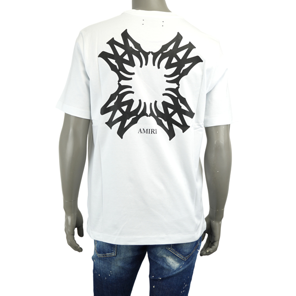 AMIRI（アミリ） MA QUAD TEE/ロゴ Tシャツ/AMJYTE1106 WHITE