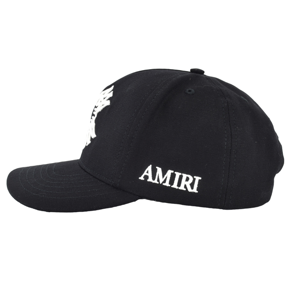 AMIRI MA CANVAS HAT CAP アミリ キャンバス 刺繍ロゴ キャップ AMIRI アミリ MA QUAD CANVAS HAT/刺繍ロゴ フルキャンバス