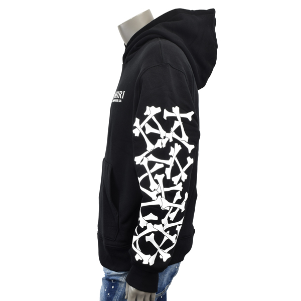 AMIRI（アミリ） BONES STACKED HOODIE/ボーンズ モチーフ ロゴ