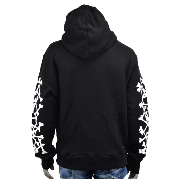 AMIRI（アミリ） BONES STACKED HOODIE/ボーンズ モチーフ ロゴ